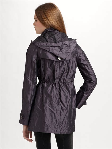 burberry hooded zip raincoat|burberry raincoats for women sale.